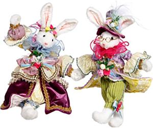 Mr. & Mrs. Cottontail Rabbit