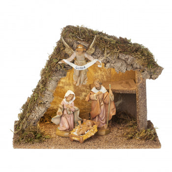Nativity 5" Led Lighted Italian Stable, 4 piece – WALTON FLORIST & GIFTS, Walton KY