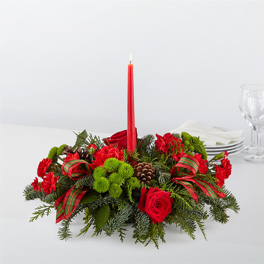 By the Candlelight Centerpiece – WALTON FLORIST & GIFTS, Walton KY