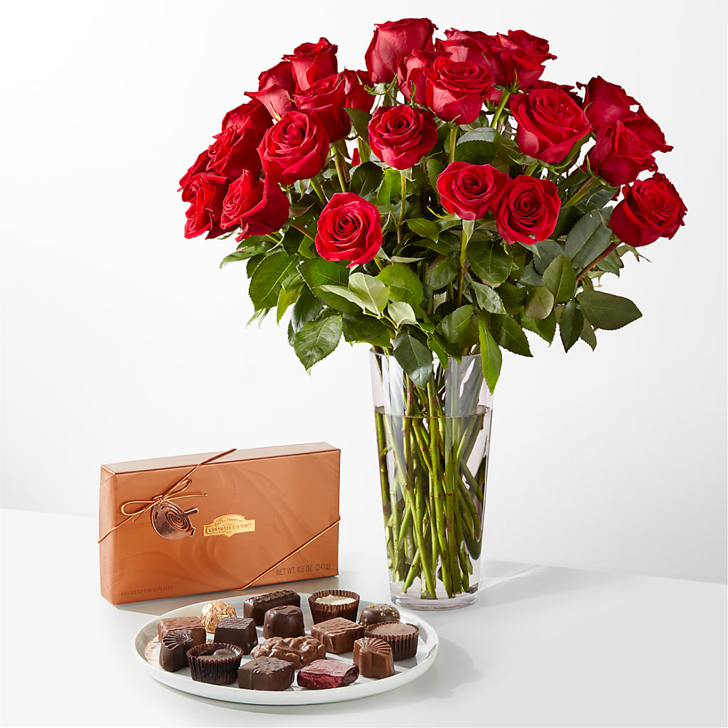 Romantic Long Stem Red Rose Bouquet Bundles – WALTON FLORIST & GIFTS, Walton KY