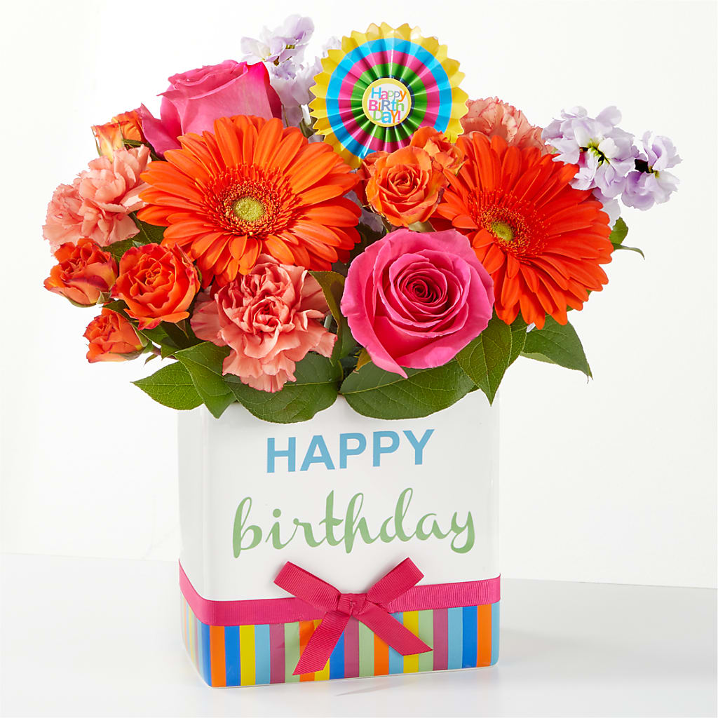 Birthday Surprise Bouquet – WALTON FLORIST & GIFTS, Walton KY