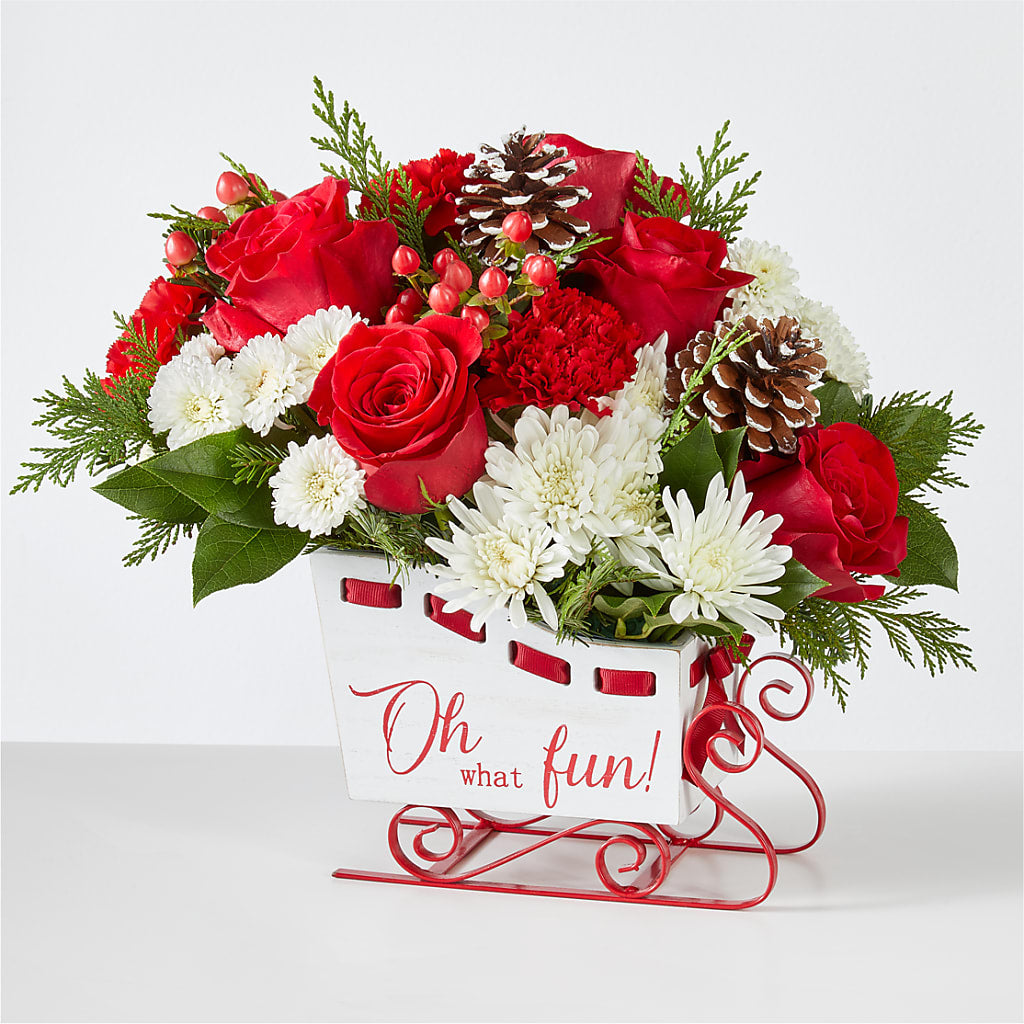 Sleigh Bells Bouquet – WALTON FLORIST & GIFTS, Walton KY