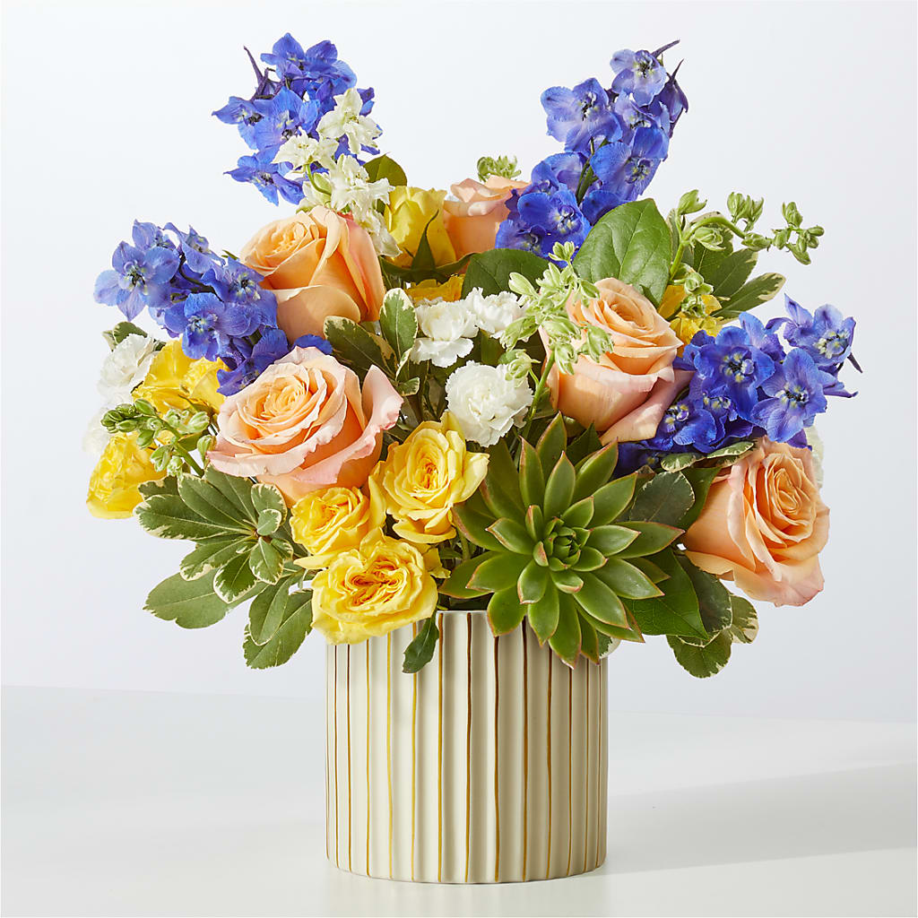 Cobalt Reverie Bouquet – WALTON FLORIST & GIFTS, Walton KY