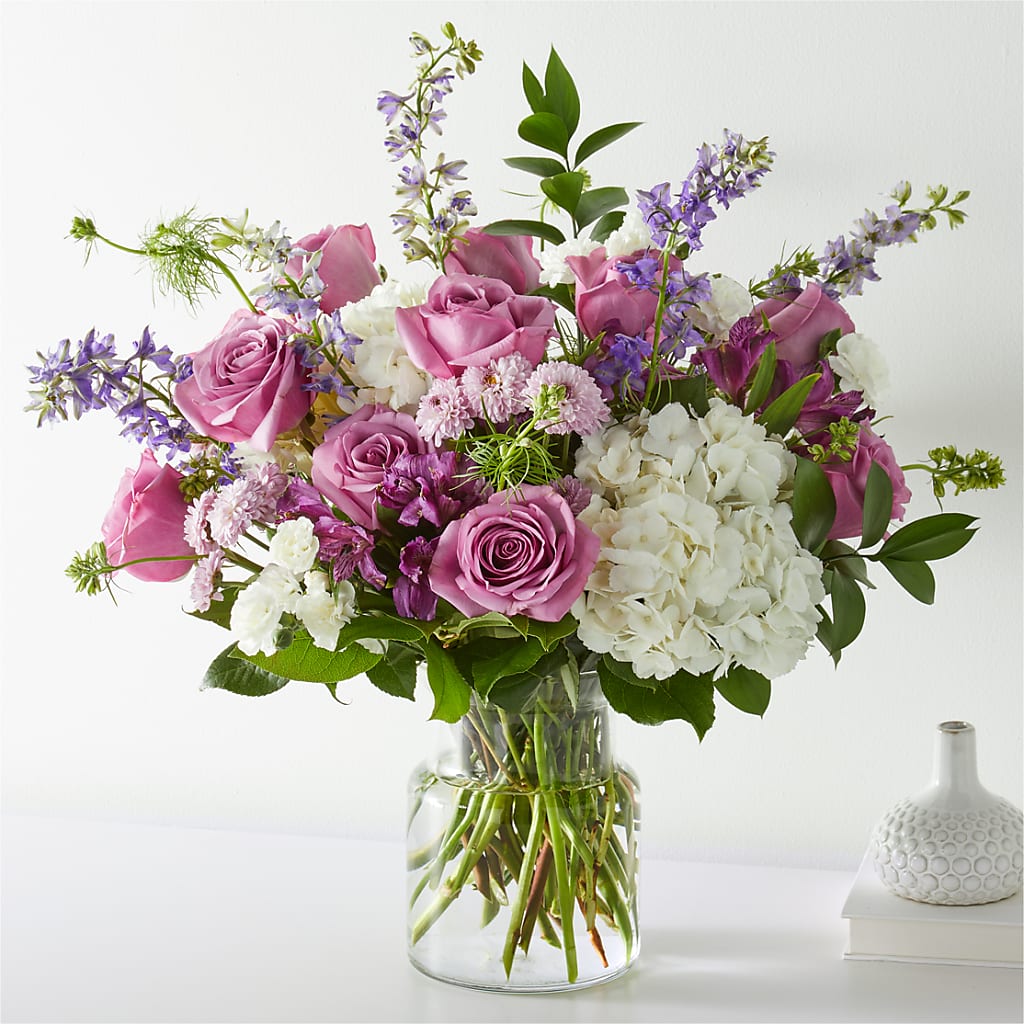 Violet Caress Bouquet – WALTON FLORIST & GIFTS, Walton KY