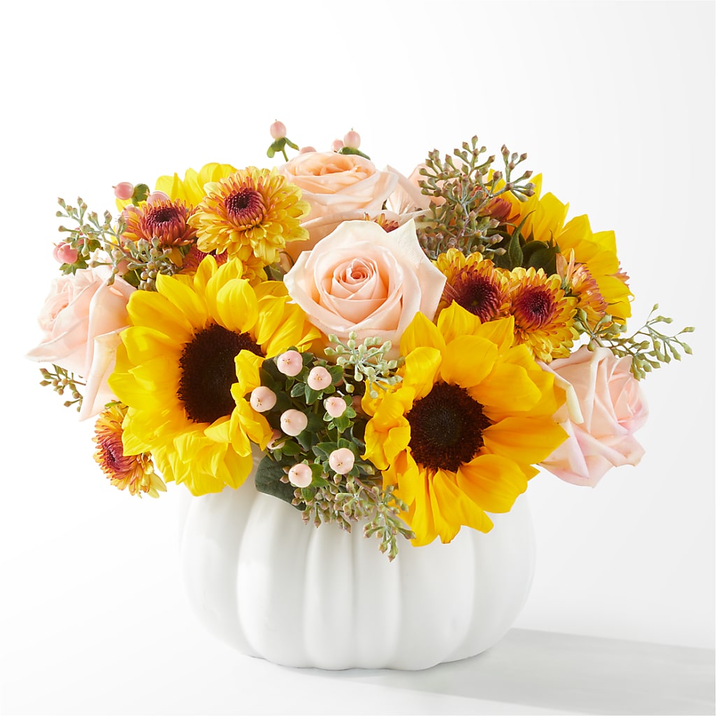 Pumpkin to Talk About Bouquet – WALTON FLORIST & GIFTS, Walton KY