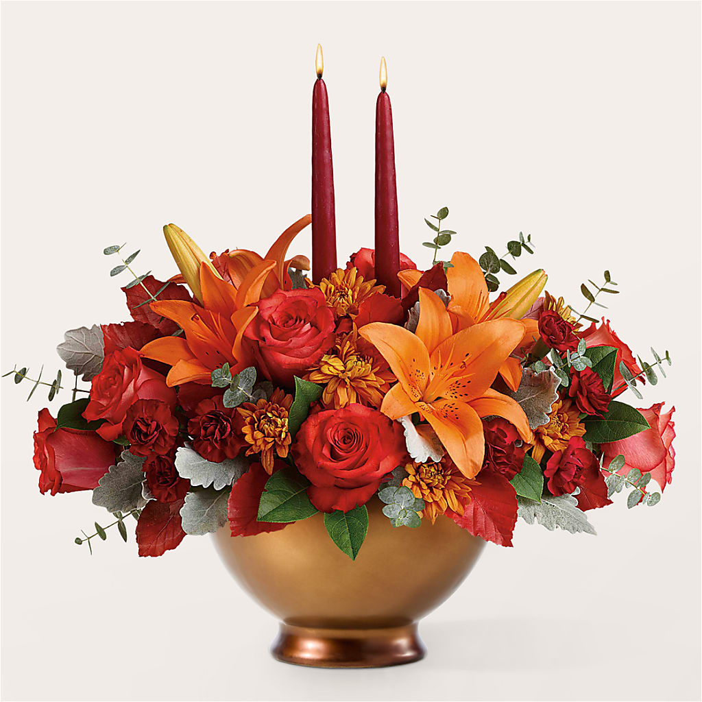 Fruits of Fall Centerpiece – WALTON FLORIST & GIFTS, Walton KY