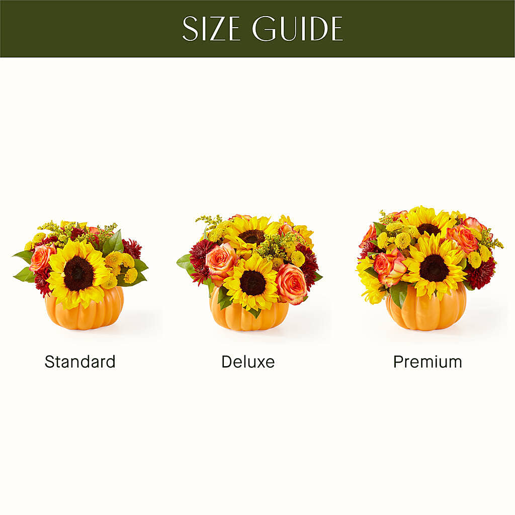 Golden Gourd Pumpkin Bouquet – WALTON FLORIST & GIFTS, Walton KY