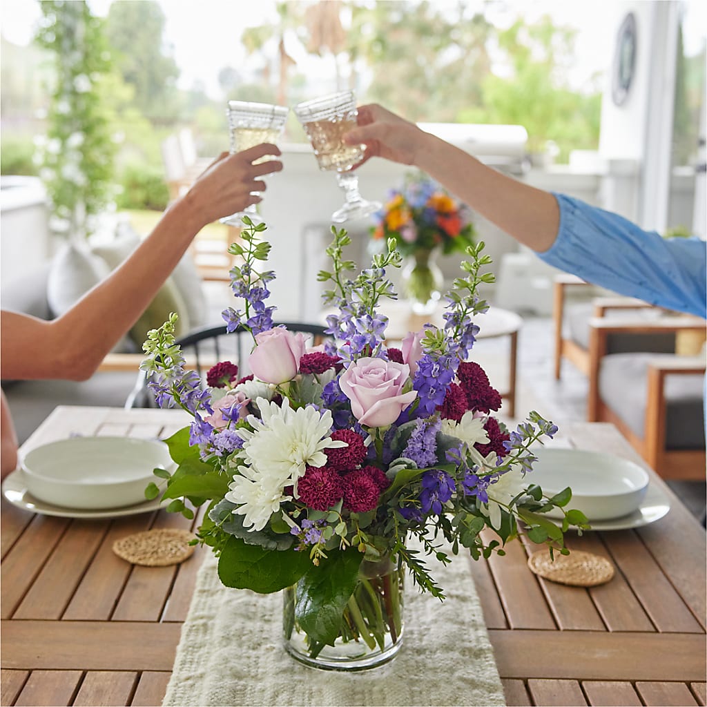 Violet Frost Bouquet – WALTON FLORIST & GIFTS, Walton KY