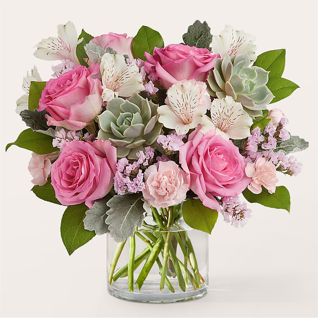 Dusty Rose Bouquet – WALTON FLORIST & GIFTS, Walton KY