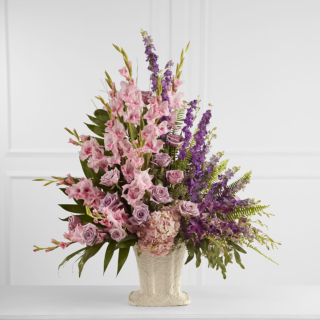 Flowing Garden Arrangement – WALTON FLORIST & GIFTS, Walton KY