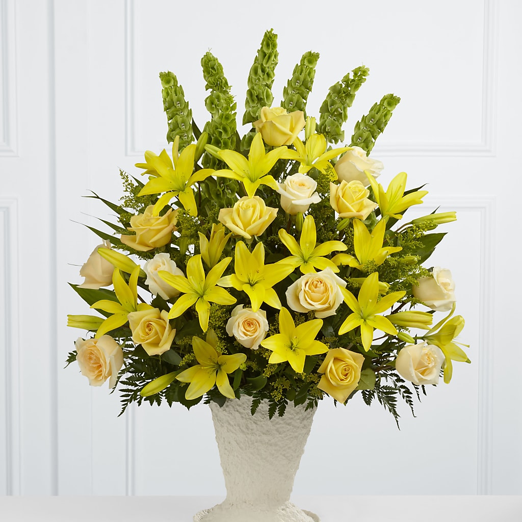 Golden Memories Arrangement – WALTON FLORIST & GIFTS, Walton KY
