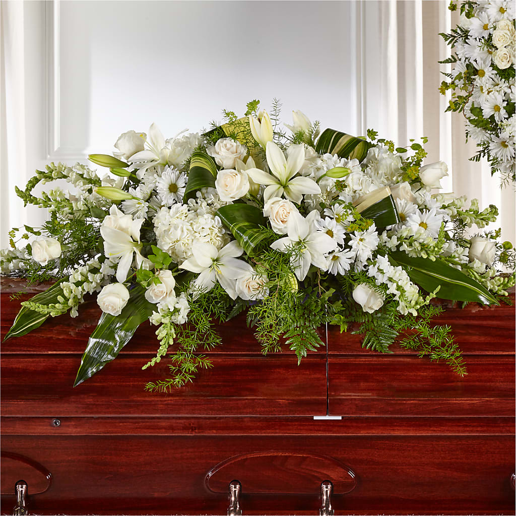 Abundance Casket Spray – WALTON FLORIST & GIFTS, Walton KY