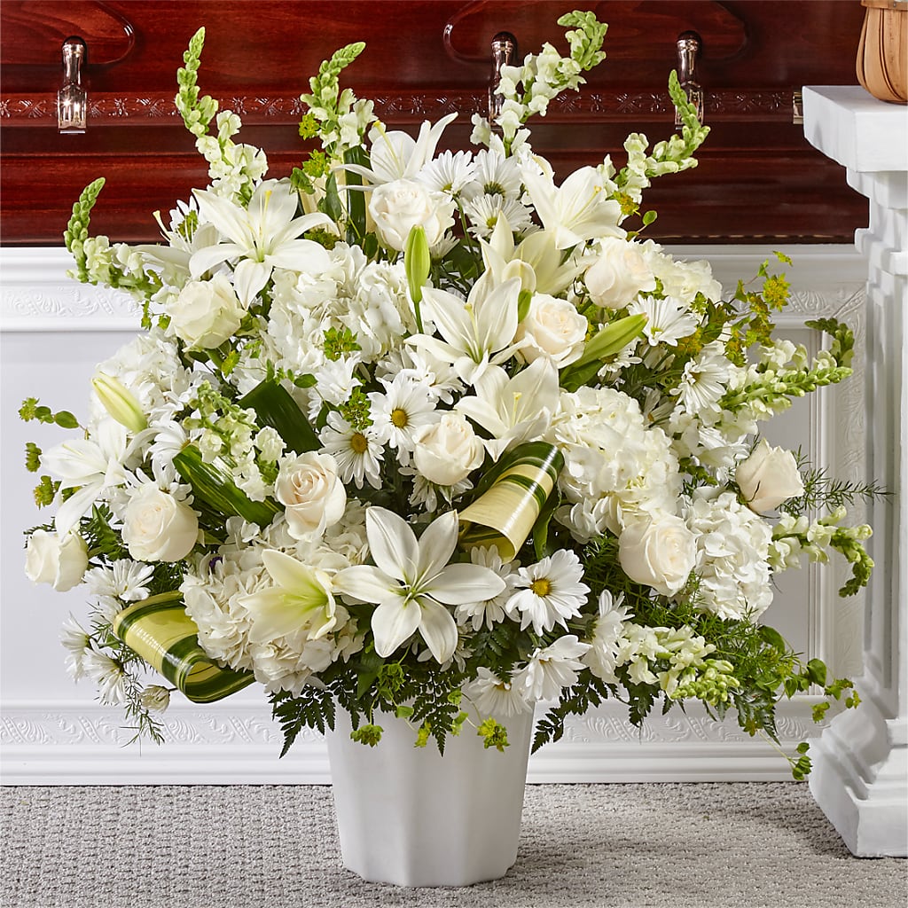 Thoughts of Tranquility Floor Basket – WALTON FLORIST & GIFTS, Walton KY