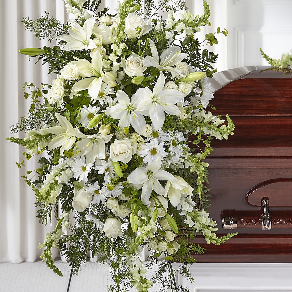 Loving Thoughts Standing Spray – WALTON FLORIST & GIFTS, Walton KY