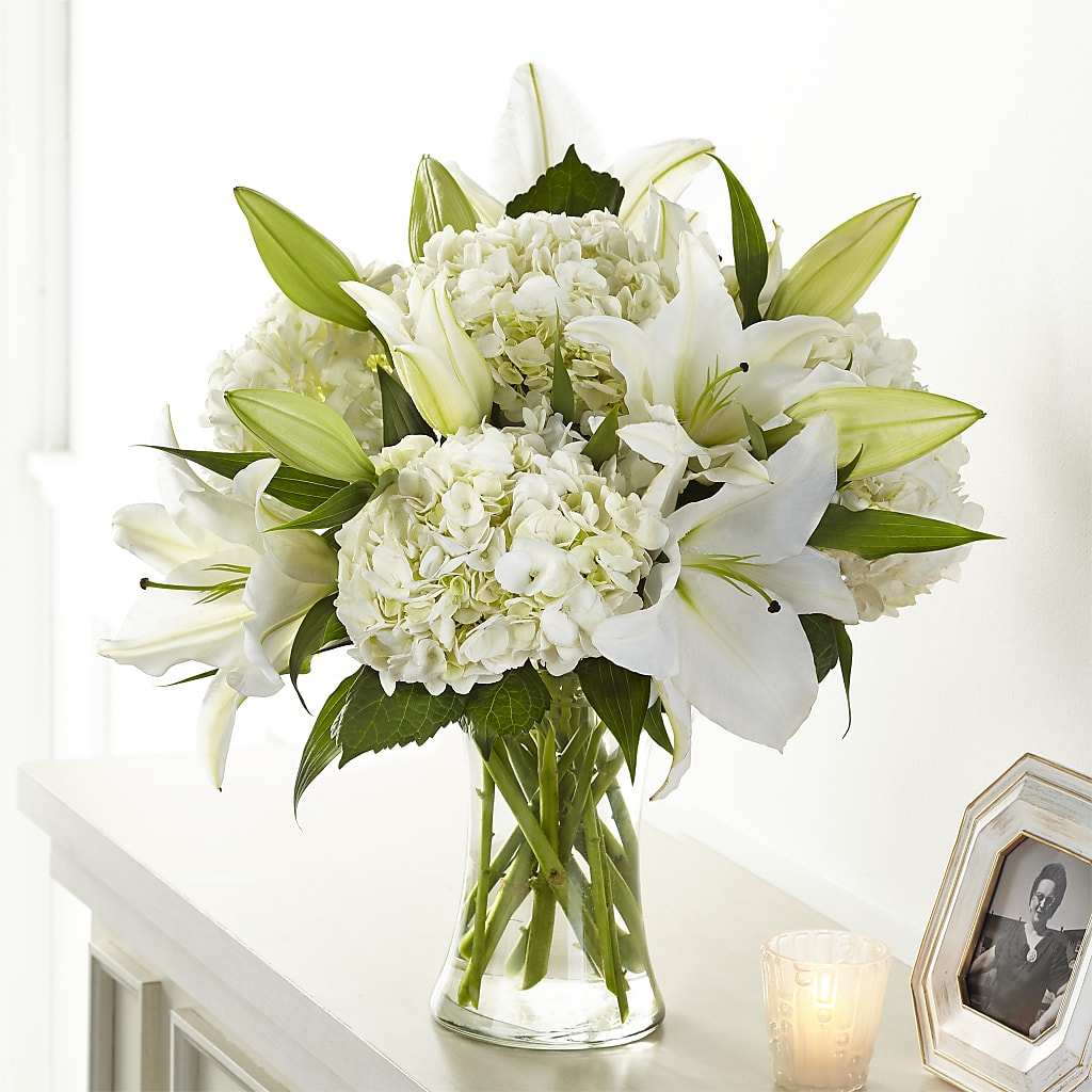 Compassionate Lily Bouquet – WALTON FLORIST & GIFTS, Walton KY