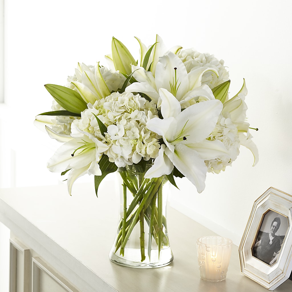 Compassionate Lily Bouquet – WALTON FLORIST & GIFTS, Walton KY
