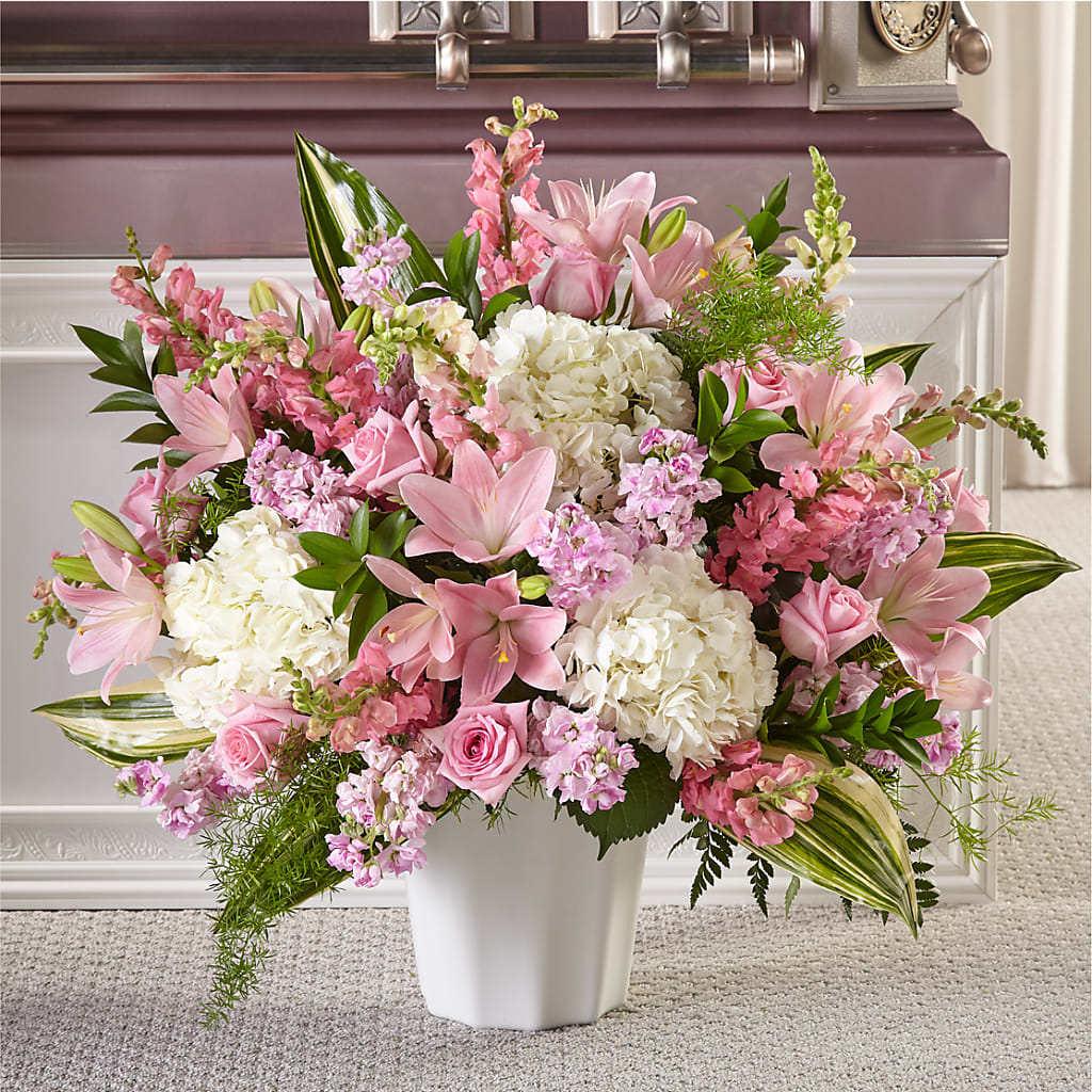 Simply Serene Floor Basket – WALTON FLORIST & GIFTS, Walton KY