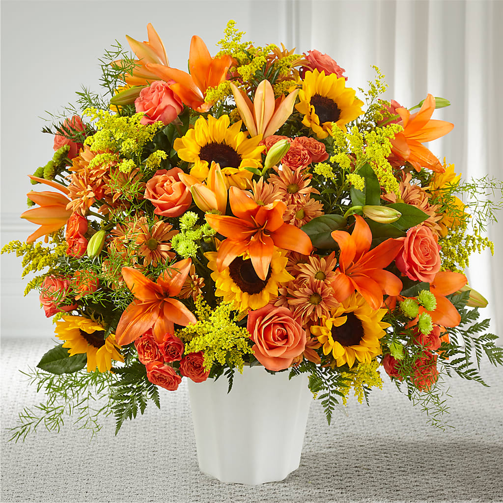 Harvest Thoughts Floor Basket – WALTON FLORIST & GIFTS, Walton KY