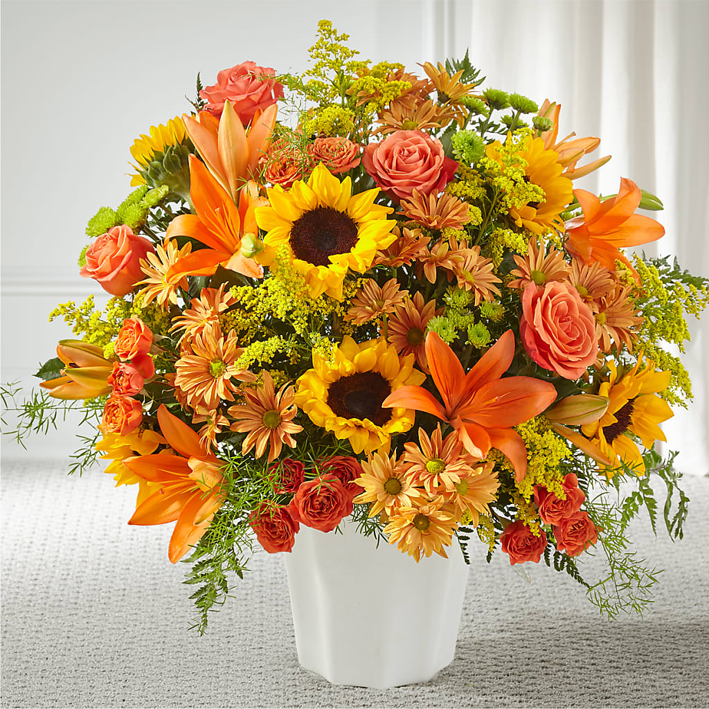 Harvest Thoughts Floor Basket – WALTON FLORIST & GIFTS, Walton KY