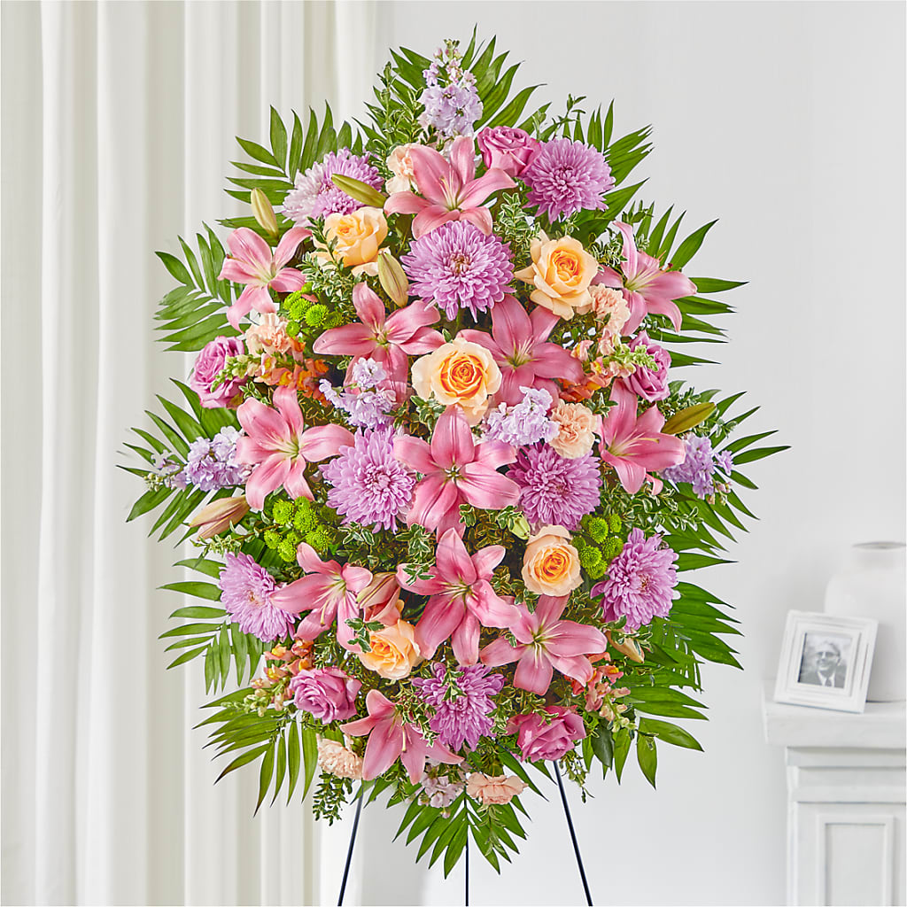 Love & Light Standing Spray – WALTON FLORIST & GIFTS, Walton KY