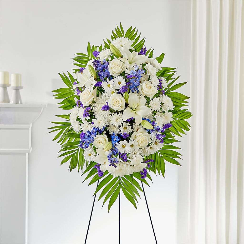 At Rest Standing Spray – WALTON FLORIST & GIFTS, Walton KY