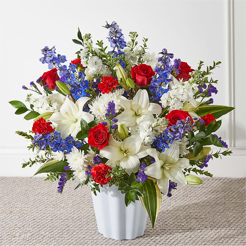 Consoled Floor Basket – WALTON FLORIST & GIFTS, Walton KY