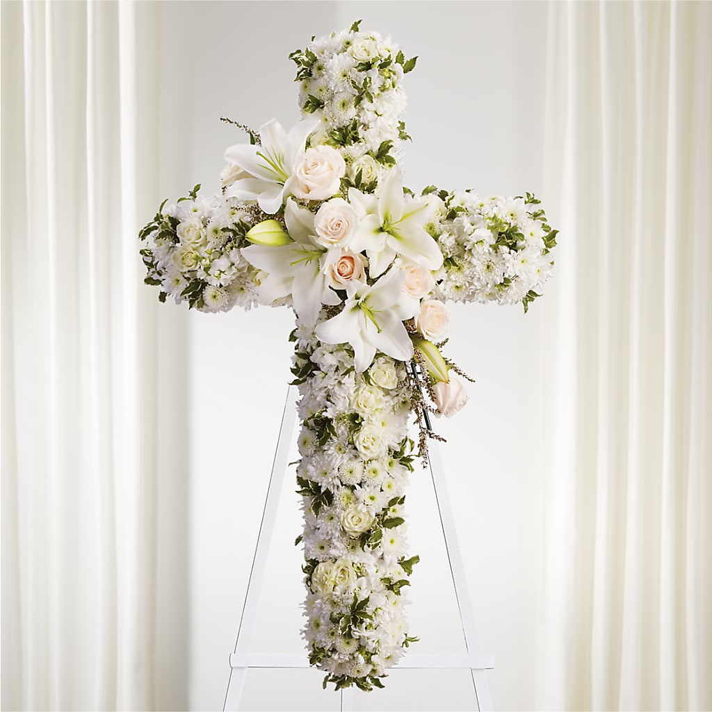 Spiritual Guidance Standing Spray – WALTON FLORIST & GIFTS, Walton KY