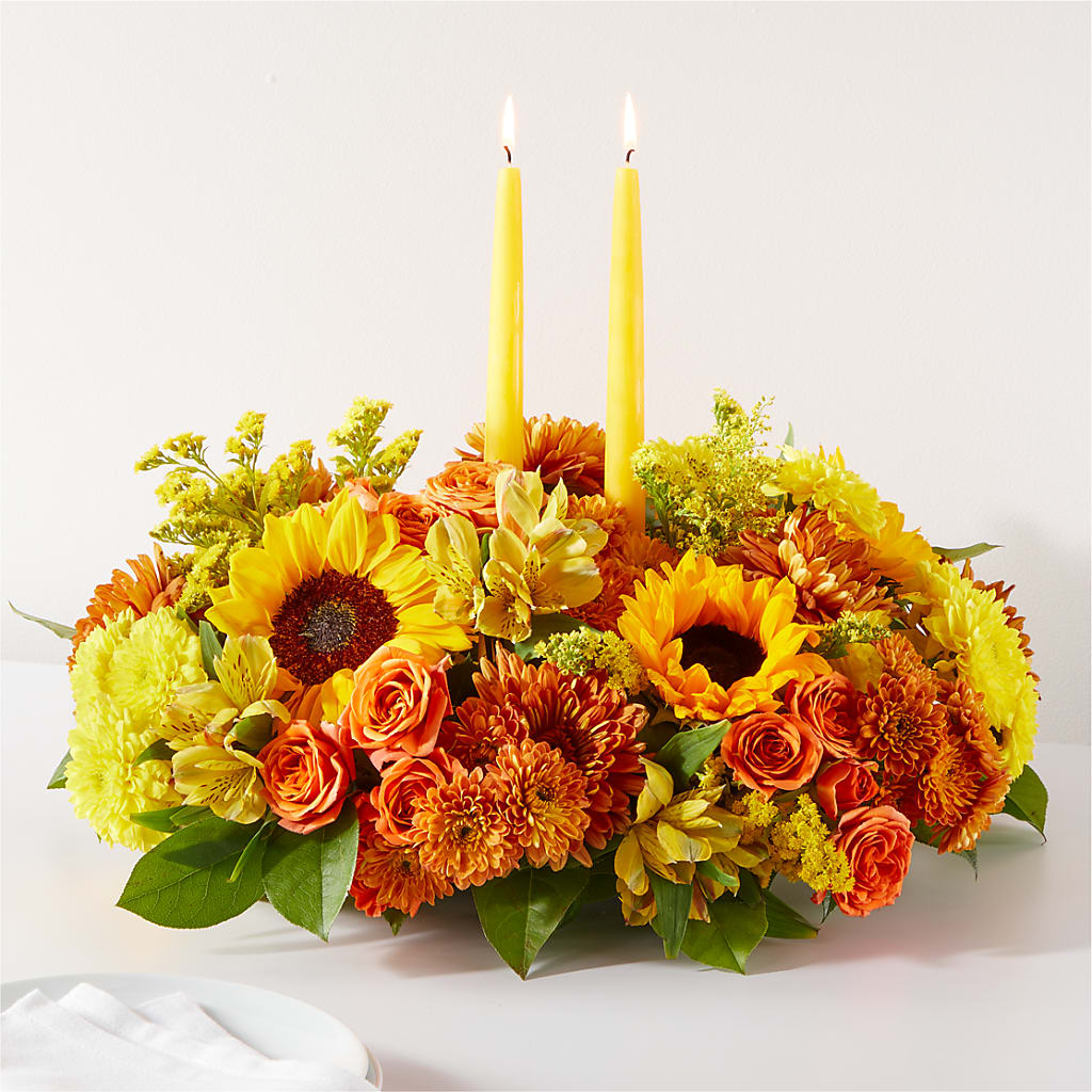 Autumn Harmony Centerpiece – WALTON FLORIST & GIFTS, Walton KY