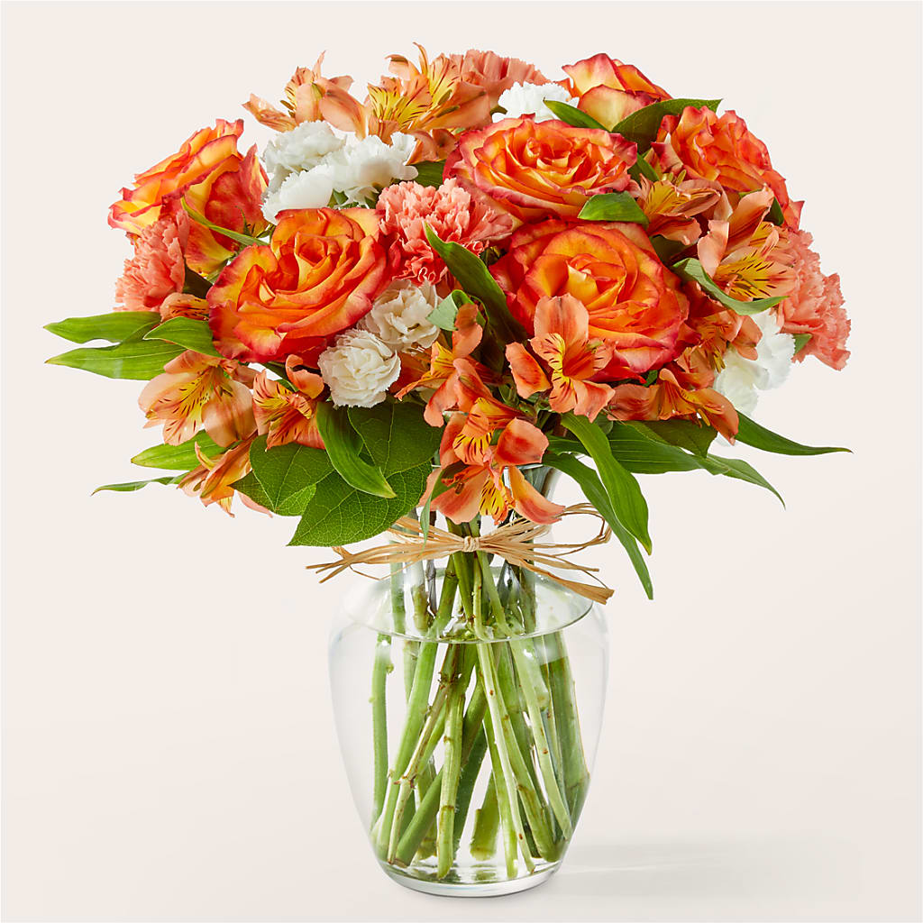 Apricot Glow Bouquet – WALTON FLORIST & GIFTS, Walton KY