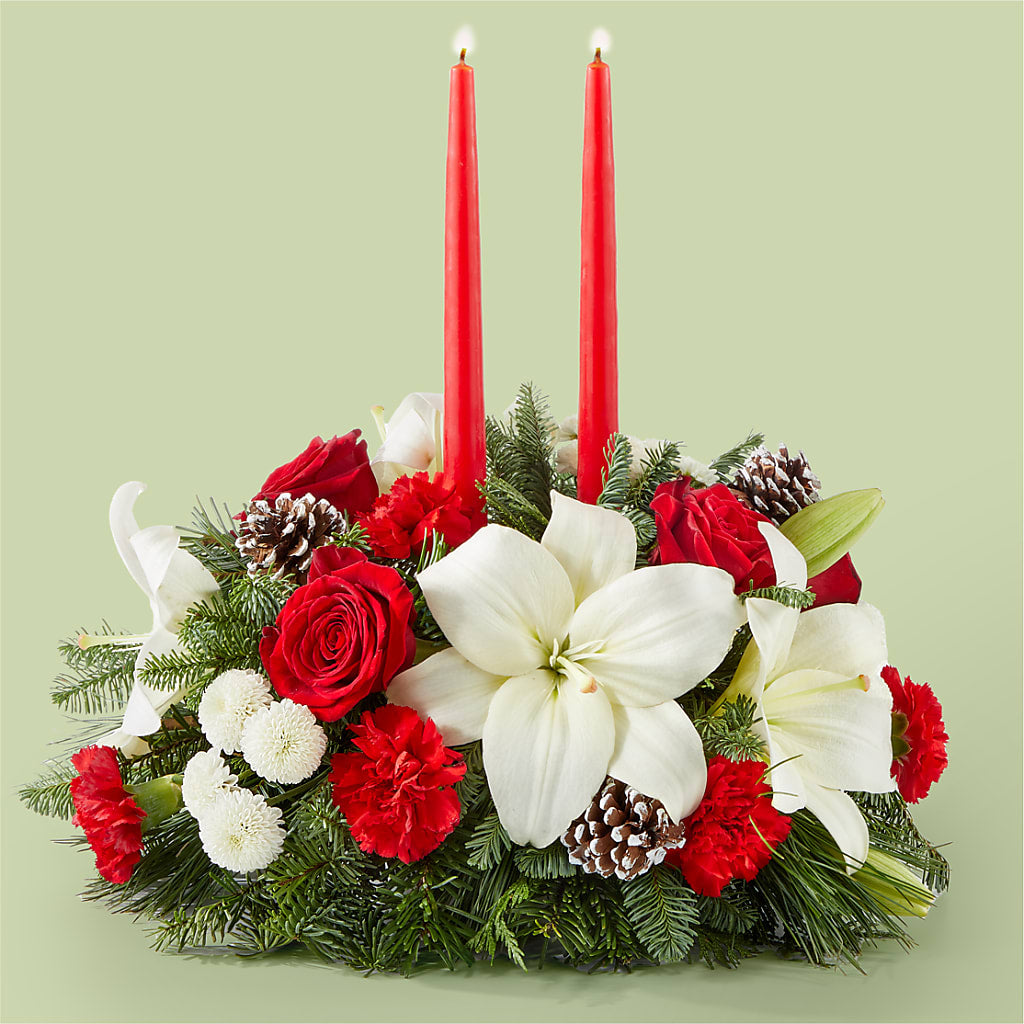 Seasonal Festivities Centerpiece – WALTON FLORIST & GIFTS, Walton KY