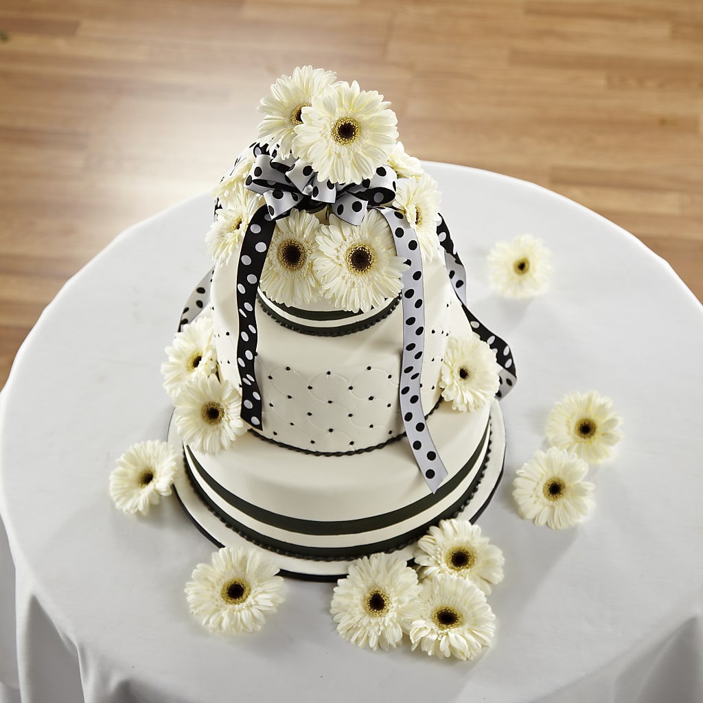 Simple Sophistication Cake Décor – WALTON FLORIST & GIFTS, Walton KY