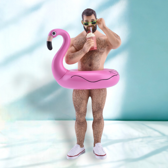 Pool Bear Ornament