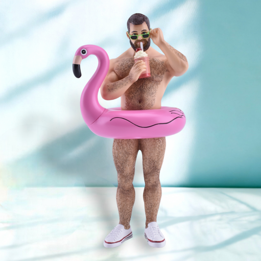 Pool Bear Ornament