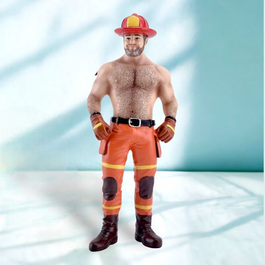 Fireman Bear Ornament
