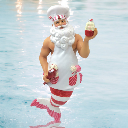Baking Santa Ornament