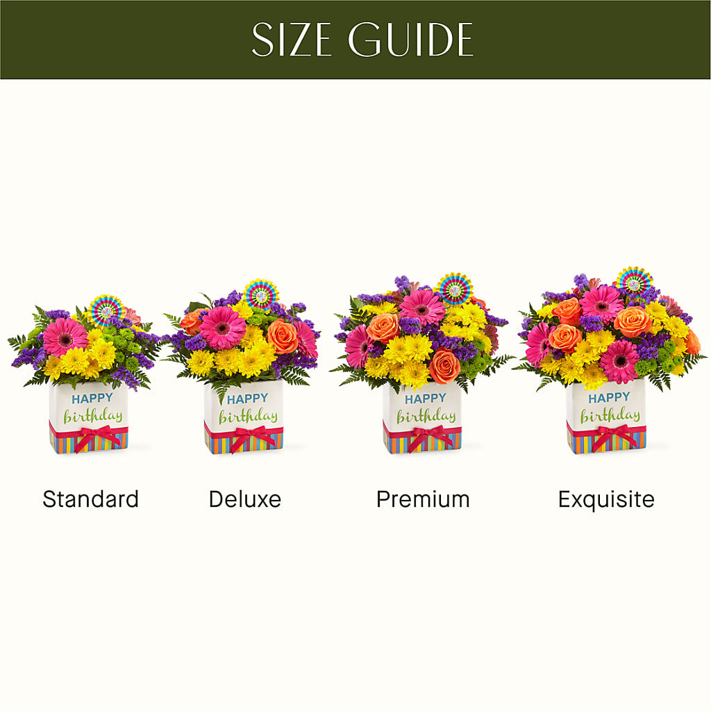 Birthday Brights Bouquet – WALTON FLORIST & GIFTS, Walton KY