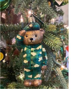 Camo Bear Ornament – WALTON FLORIST & GIFTS, Walton KY