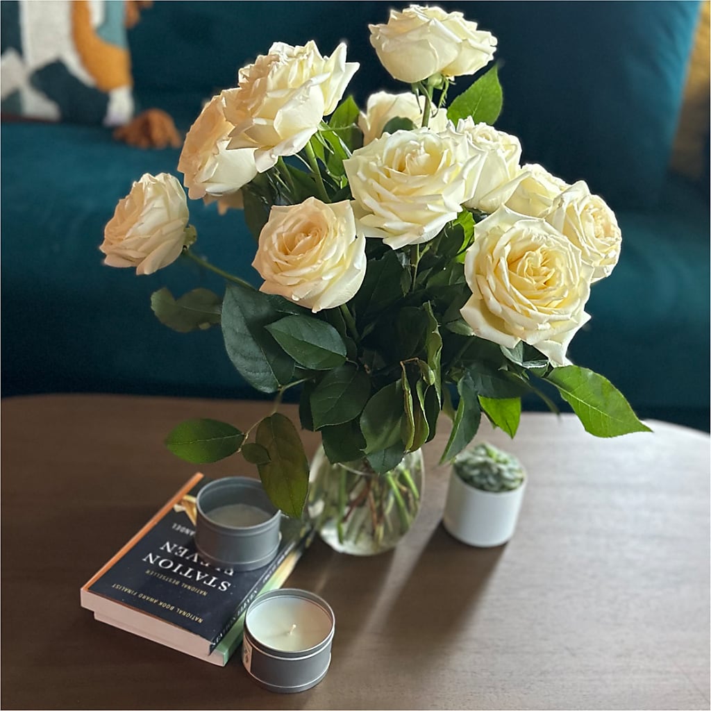 Long Stem Yellow Rose Bouquet – WALTON FLORIST & GIFTS, Walton KY