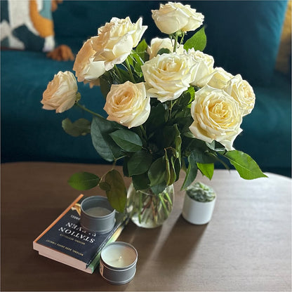 Long Stem Yellow Rose Bouquet – WALTON FLORIST & GIFTS, Walton KY