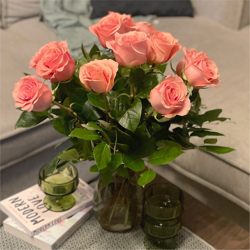 Long Stem Pink Rose Bouquet – WALTON FLORIST & GIFTS, Walton KY