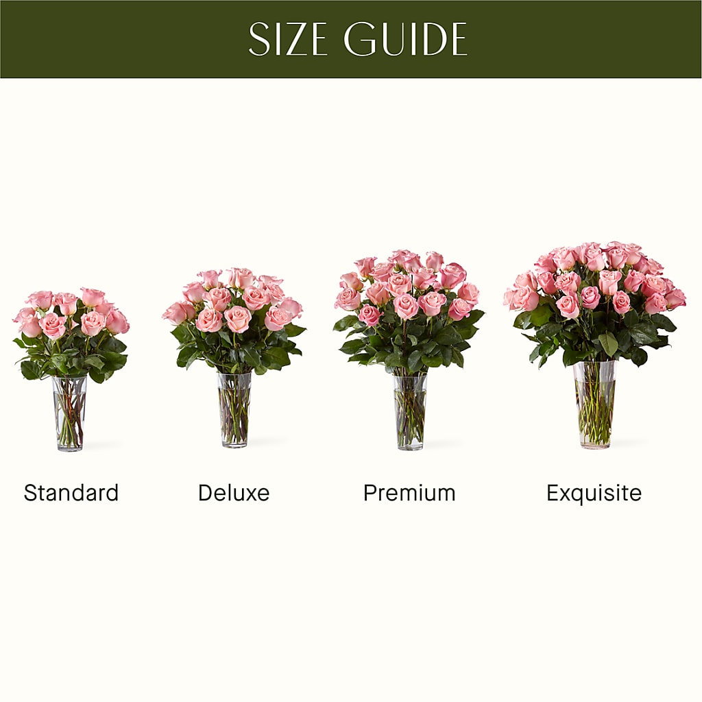 Long Stem Pink Rose Bouquet – WALTON FLORIST & GIFTS, Walton KY