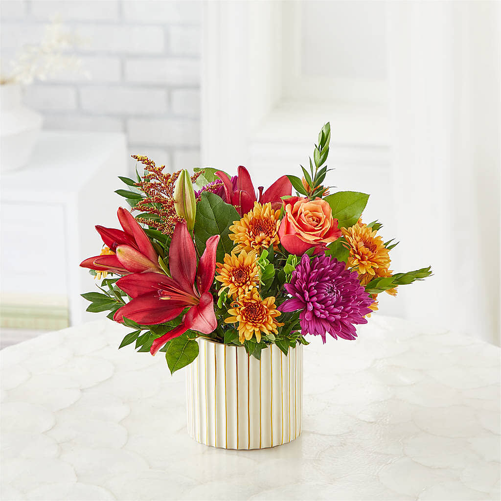 Burgundy Landscape Bouquet – WALTON FLORIST & GIFTS, Walton KY