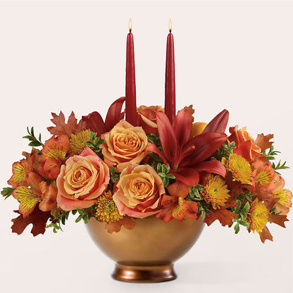 Harvest Table Centerpiece – WALTON FLORIST & GIFTS, Walton KY