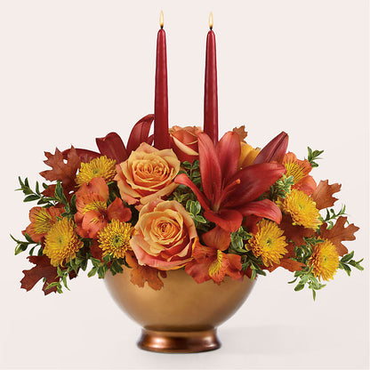 Harvest Table Centerpiece – WALTON FLORIST & GIFTS, Walton KY