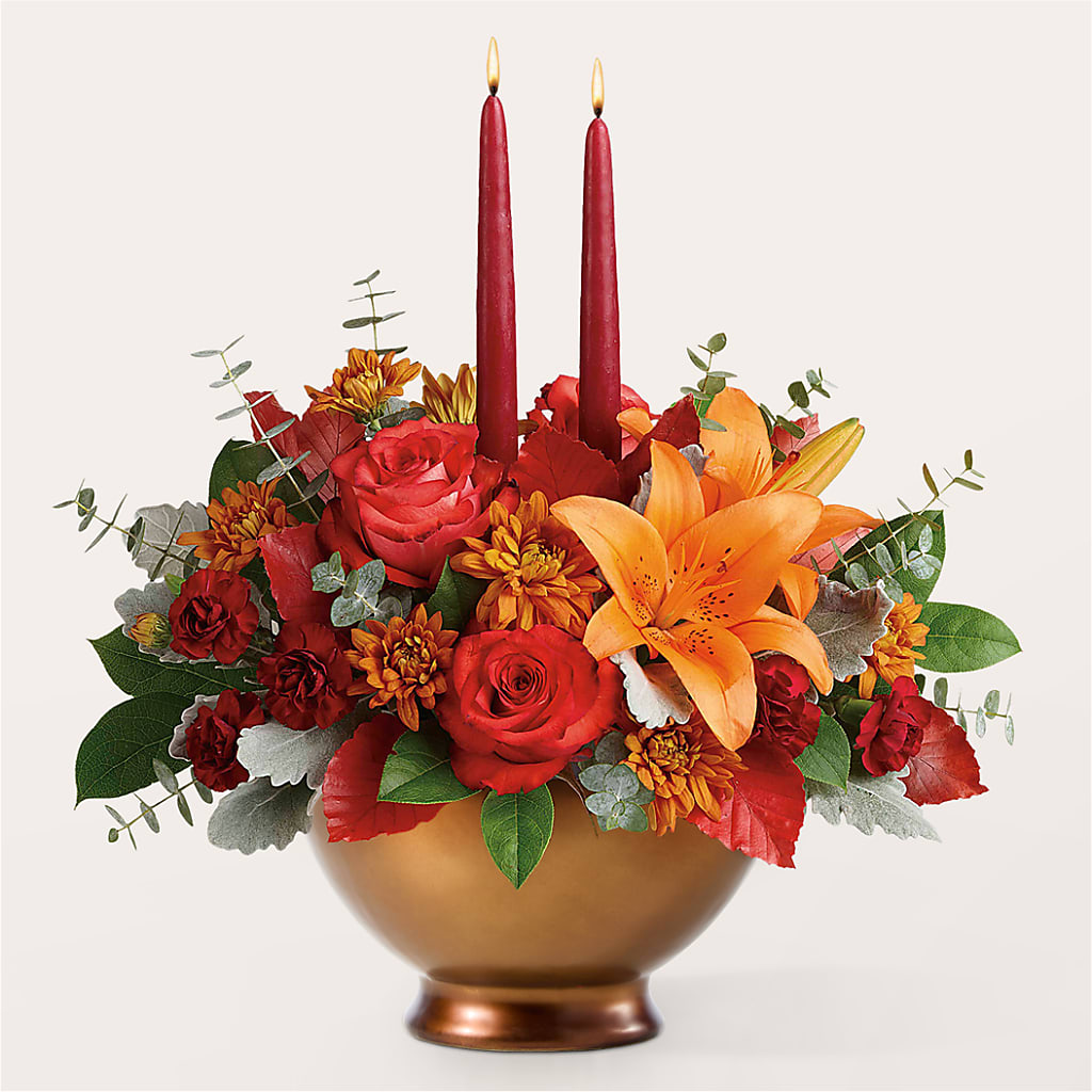 Fruits of Fall Centerpiece – WALTON FLORIST & GIFTS, Walton KY