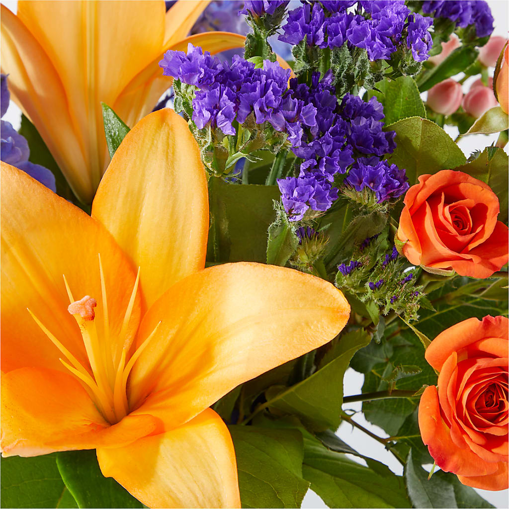 Radiant Citrus Bouquet – WALTON FLORIST & GIFTS, Walton KY