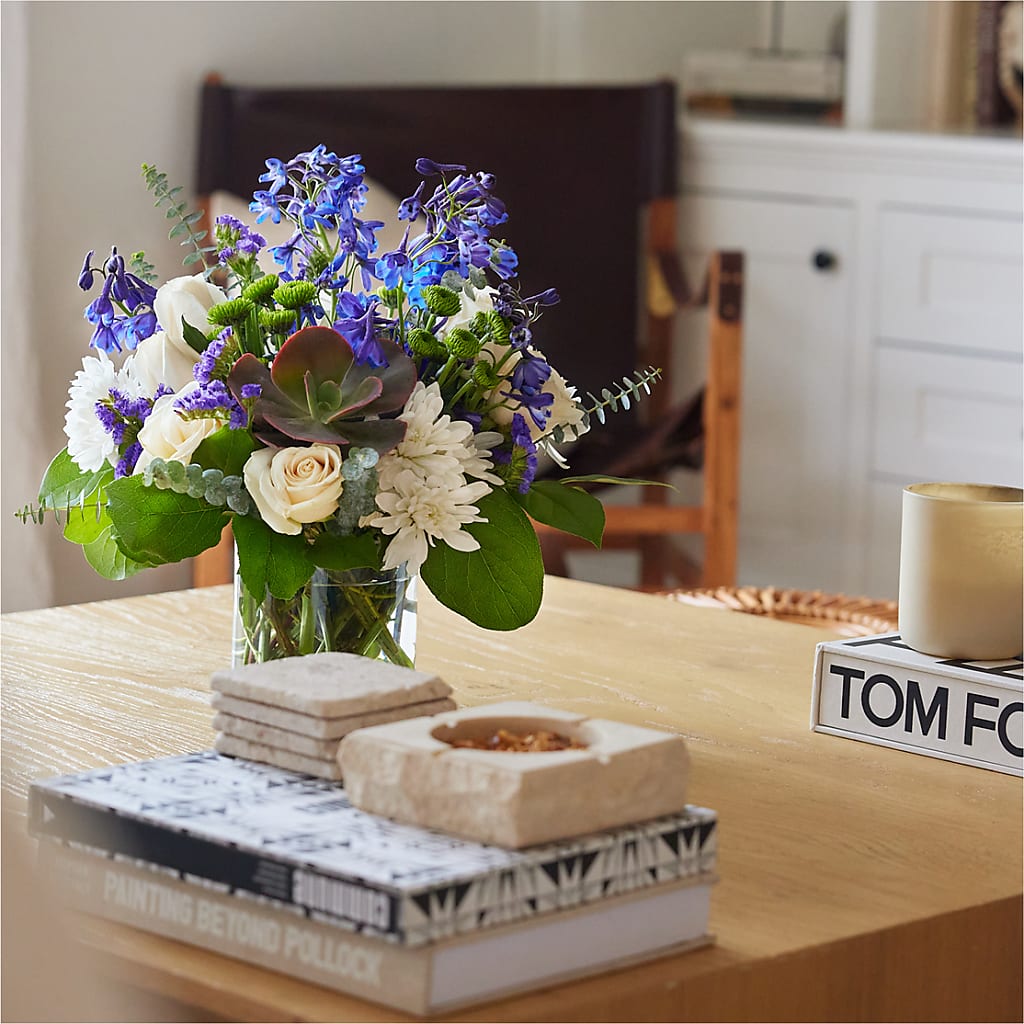 Cerulean Waves Bouquet – WALTON FLORIST & GIFTS, Walton KY
