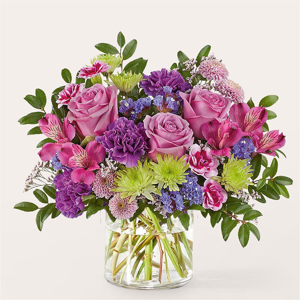 Glass Half Full Bouquet – WALTON FLORIST & GIFTS, Walton KY