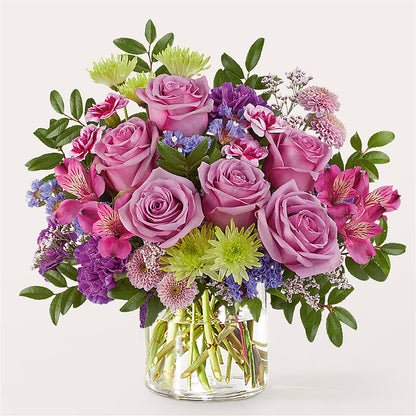 Glass Half Full Bouquet – WALTON FLORIST & GIFTS, Walton KY