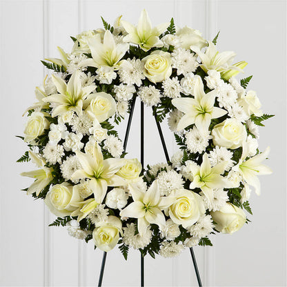 Treasured Tribute Wreath – WALTON FLORIST & GIFTS, Walton KY